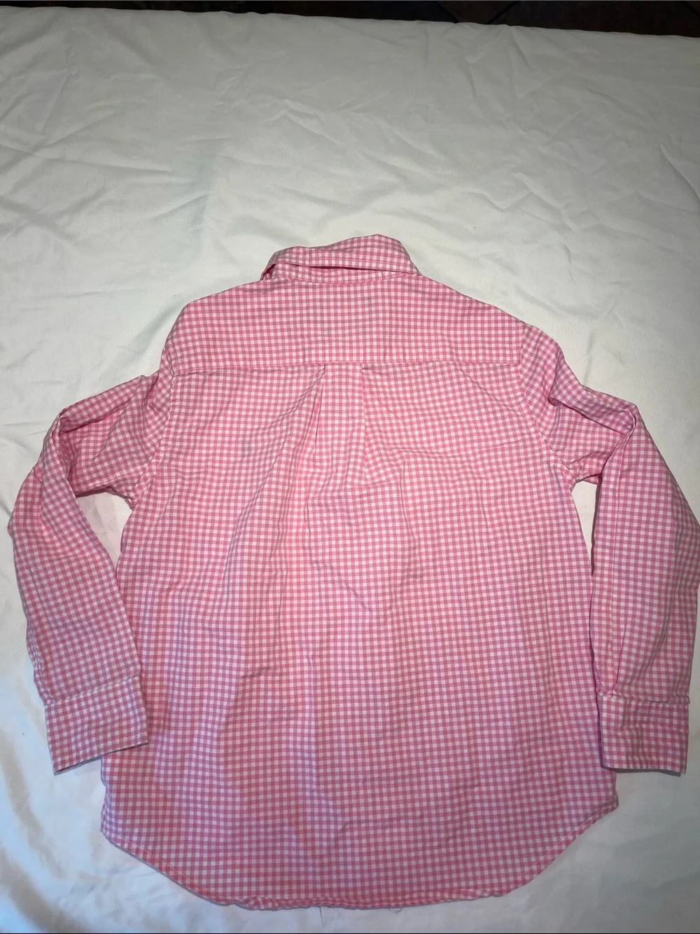 Ralph Lauren Pink Gingham Button-Down Shirt